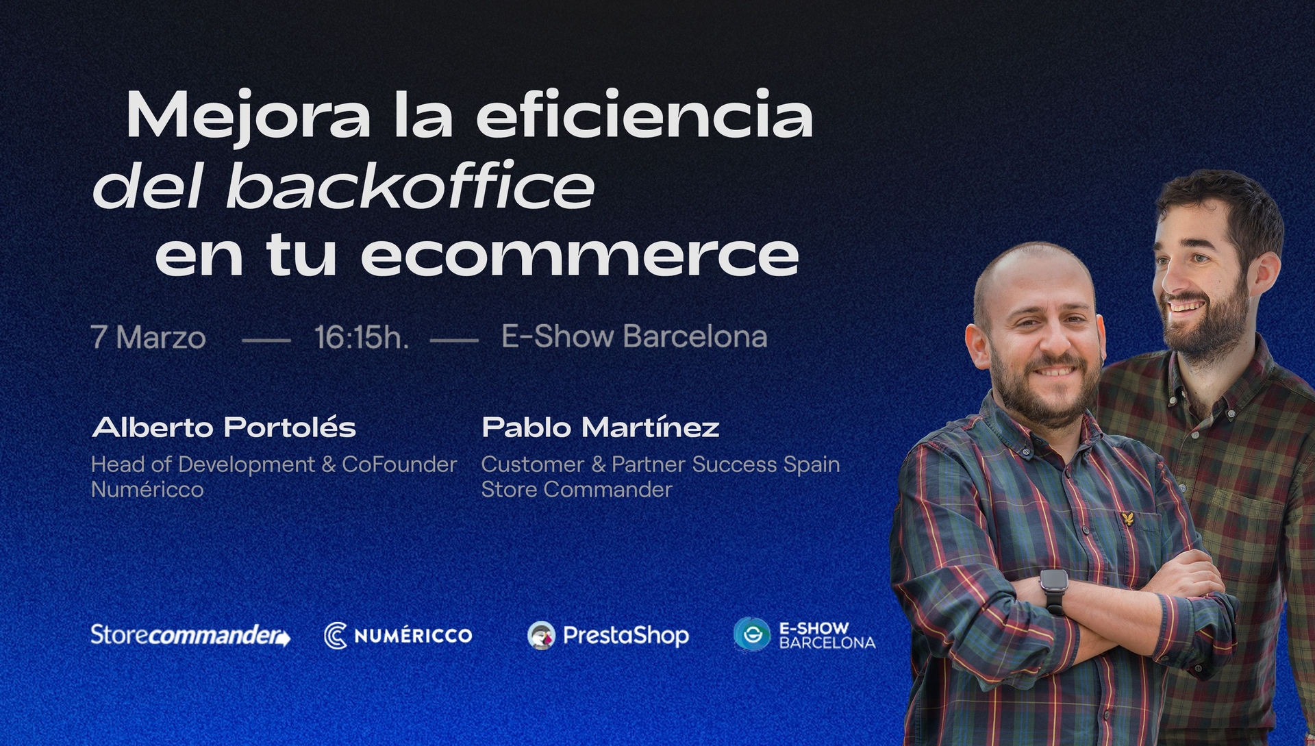 Charla Eshow Barcelona